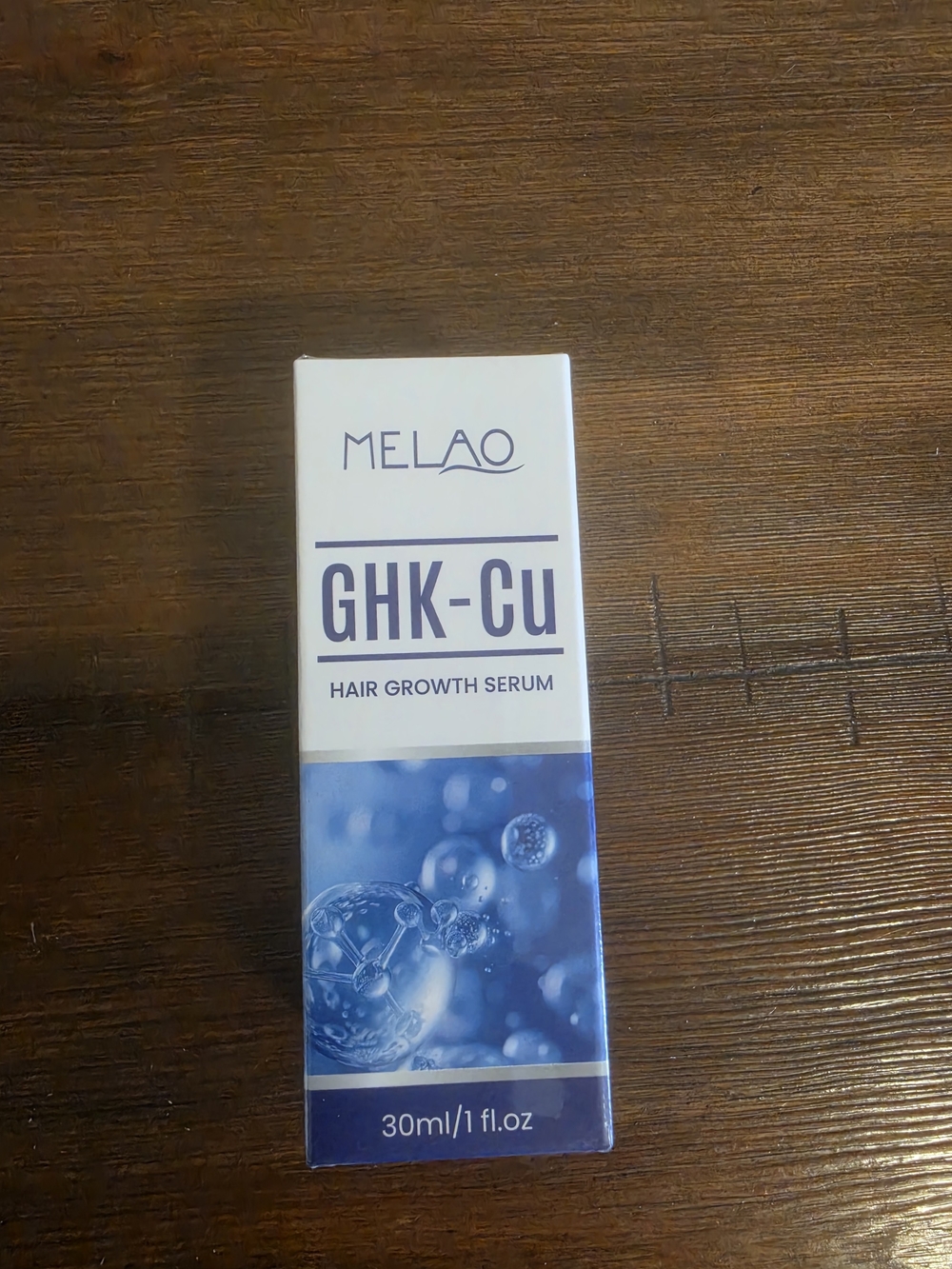 GHK-Cu Hair Growth Serum - Blue